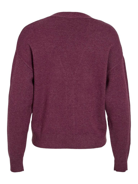 VIRIL V-NECK KNIT CARDIGAN -