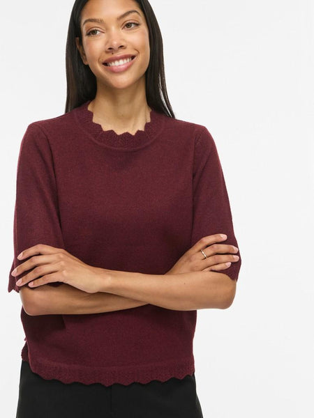 VINIKOLINA O-NECK 2/4 KNIT TO