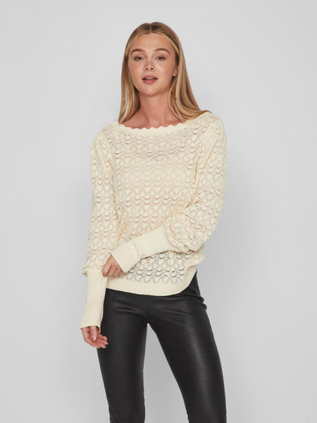 VIVO NEW L/S BOATNECK KNIT TO
