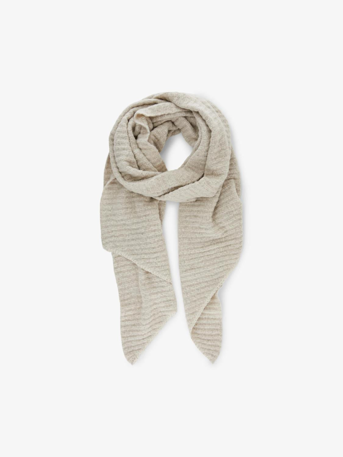 PCPYRON STRUCTURED LONG SCARF