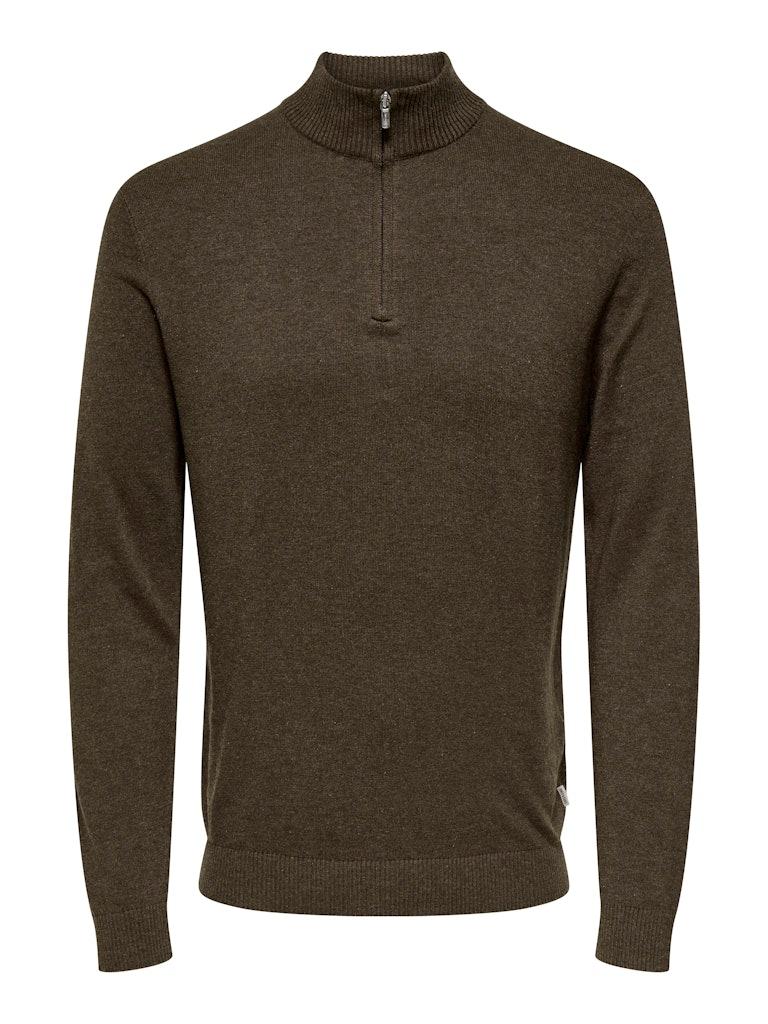 ONSLOUI REG 12 MEL HALF ZIP K
