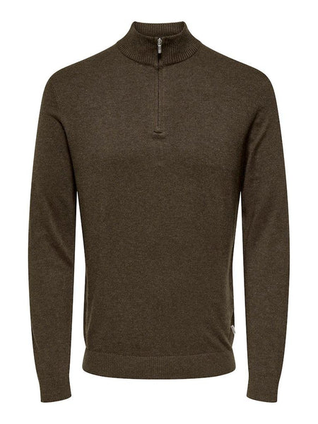 ONSLOUI REG 12 MEL HALF ZIP K