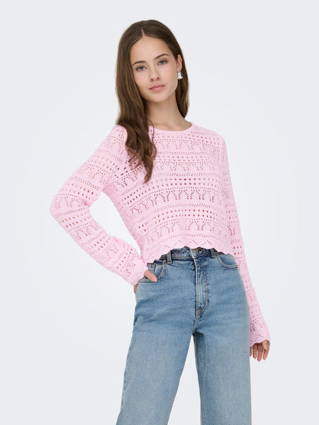 ONLELKE LIFE LS PULLOVER KNT