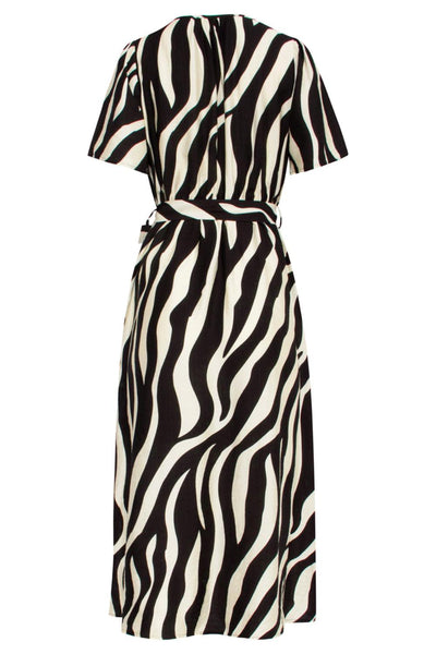 Dress 25077 offwhite-black