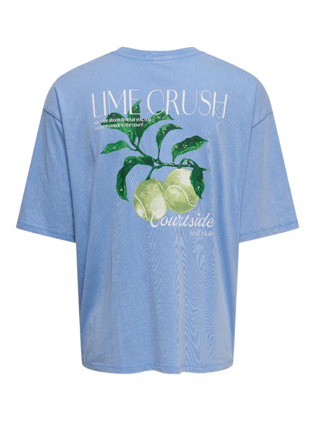 ONLSHANIA S/S PRINT TOP BOX J