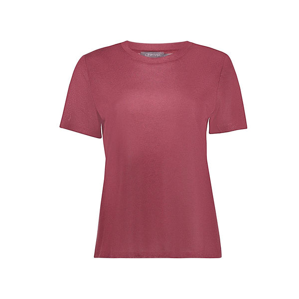 T-shirt round neck foil
