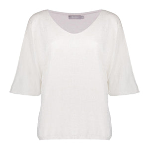 Pullover V-neck 3/4 sl