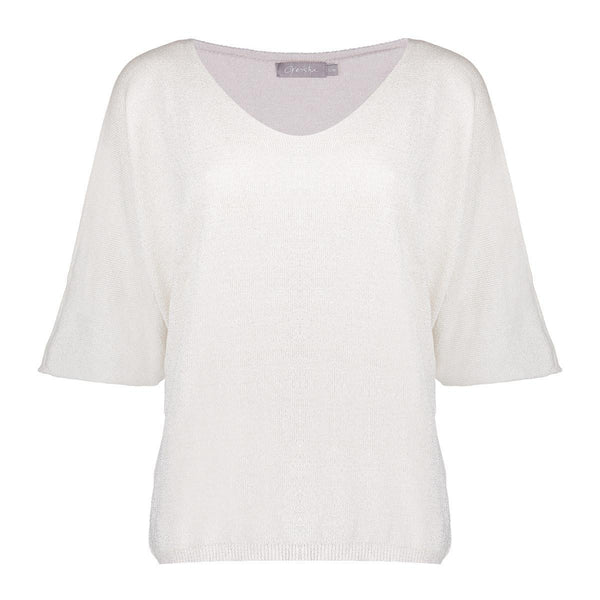 Pullover V-neck 3/4 sl