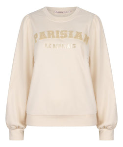 Sweater balloon sleeve sweat