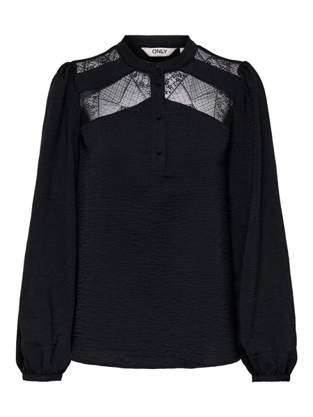 ONLYOHANNA FR L/S LACE TOP WV