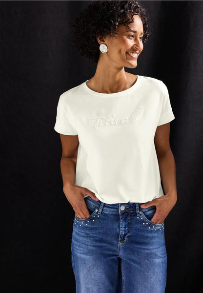 embroidery wording shirt