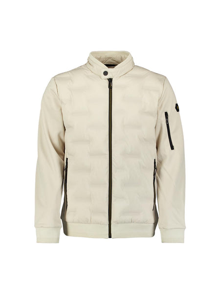 Jacket short knitted mix stone