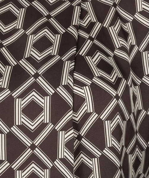 Blouse s/slve Warm Cacao