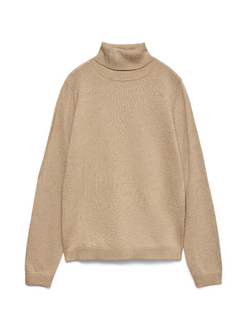 VMHAPPYGLITTER LS ROLLNECK PU