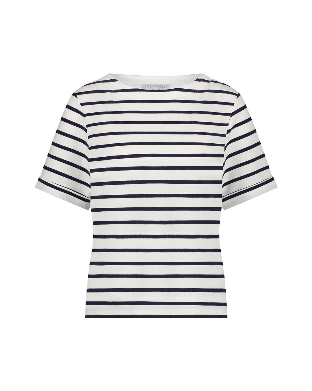 Terry stripe short sleeve