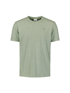 T-shirt crewneck stripes mint