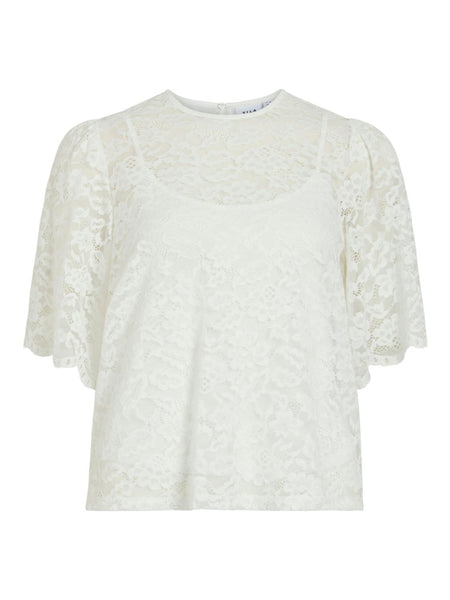 VISTACIA 2/4 LACE TOP