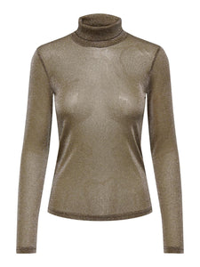ONLAMERA GLITTER L/S ROLLNECK