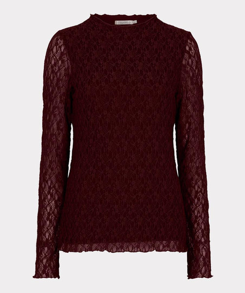 Top l/slve lace