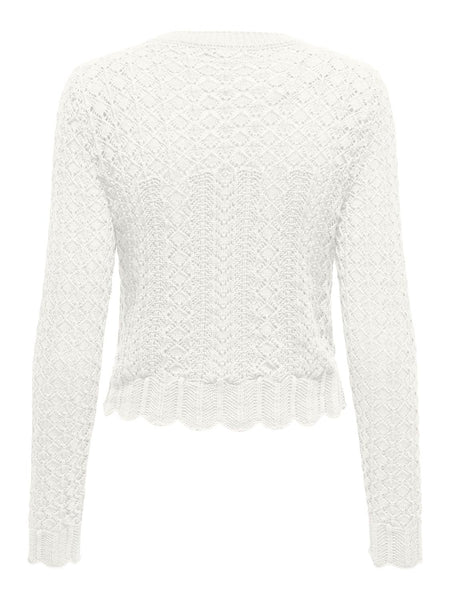 ONLSAGA LIFE LS O-NECK CC KNT