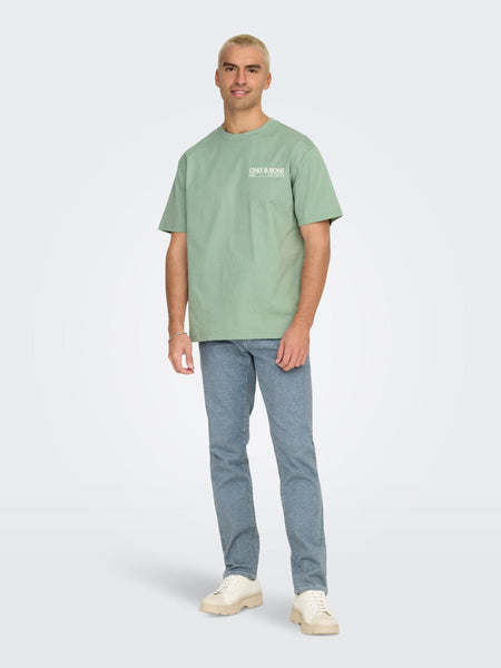 ONSKAZBAH PRINT RLX SS TEE