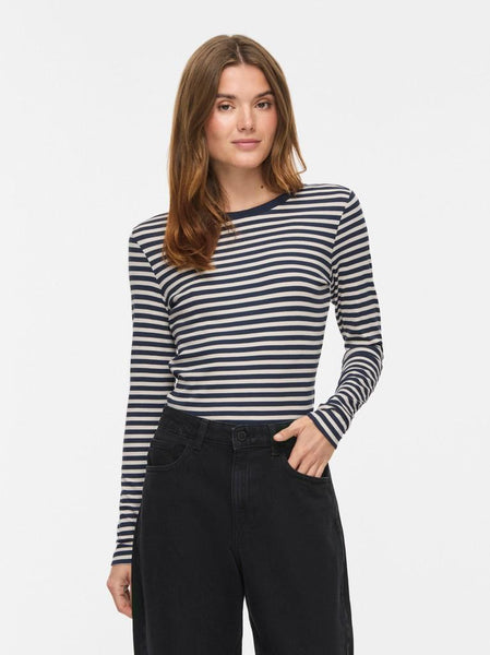 VIAVERA O-NECK L/S TOP