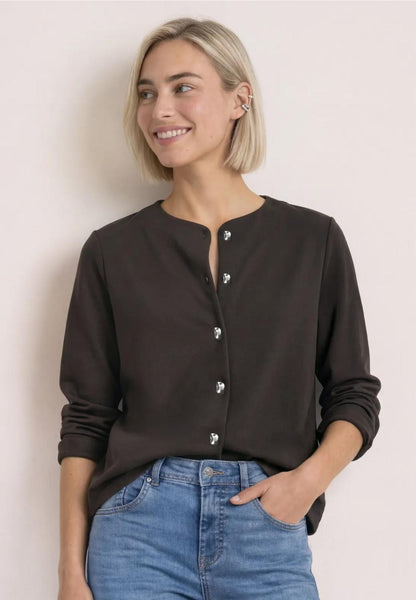 short jacket w.deco buttons