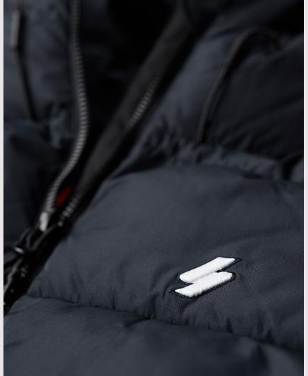 Hooded sports puffer M5011827A