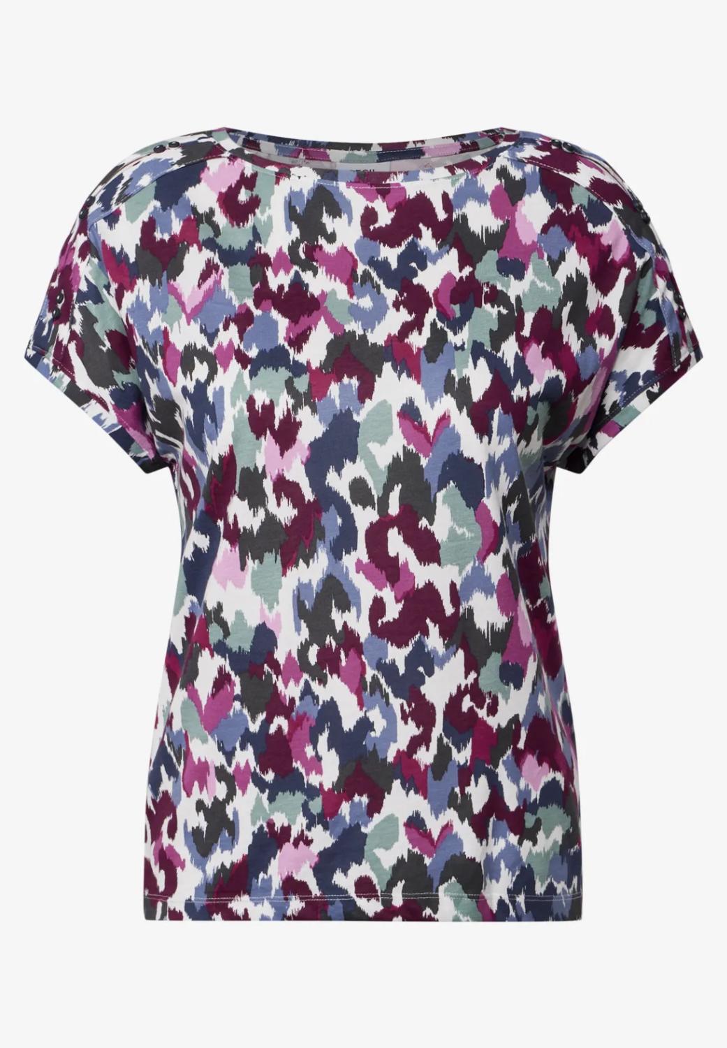 TOS Multi AOP Button Shoulder