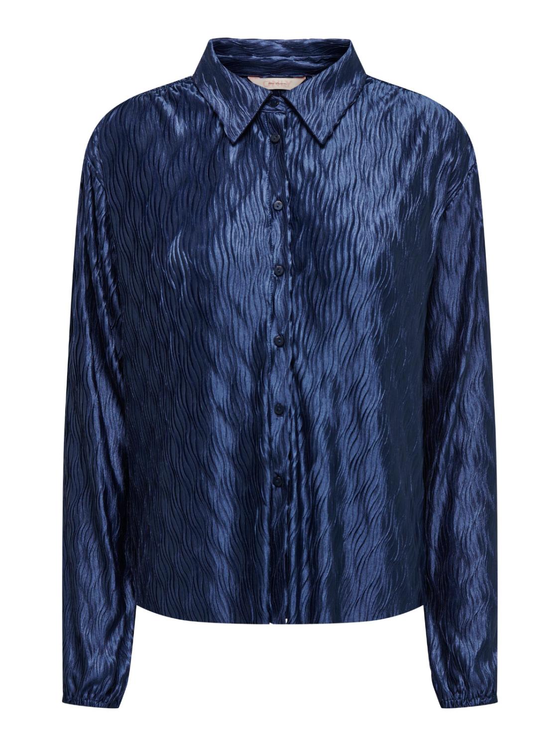 ONLMACKENZIE LS PLISSE SHIRT