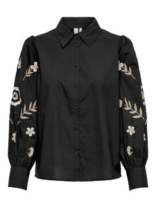 ONLZORA LISE LS EMB. SHIRT WV