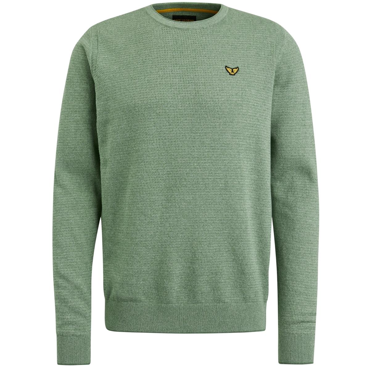 R-neck cotton mouline