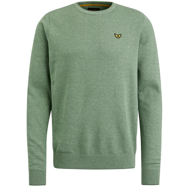 R-neck cotton mouline
