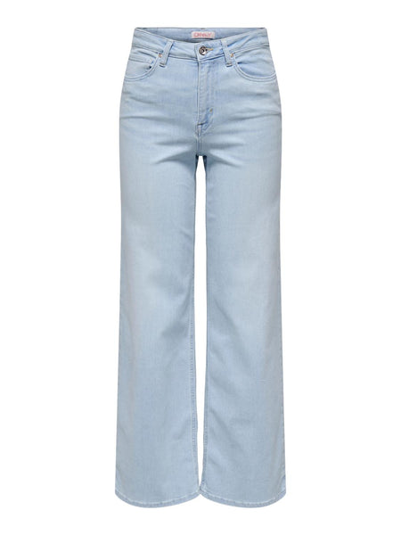ONLMADISON BLUSH HW WIDE DNM