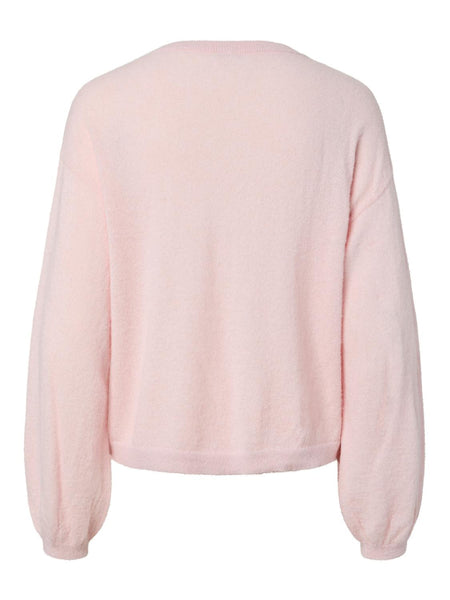 PCNAOMI LS O-NECK KNIT CARDIG
