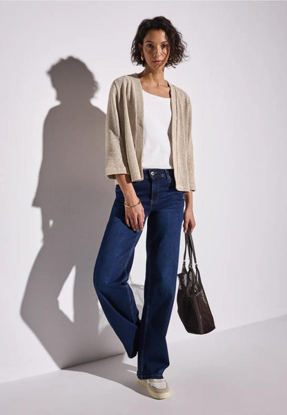 open summer knit jacket