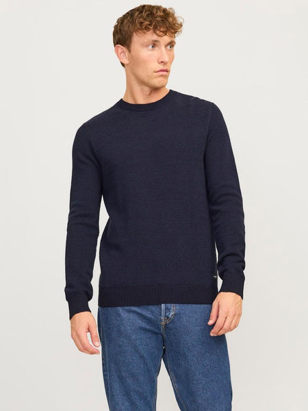 JJEGLOBE KNIT CREW NECK NOOS