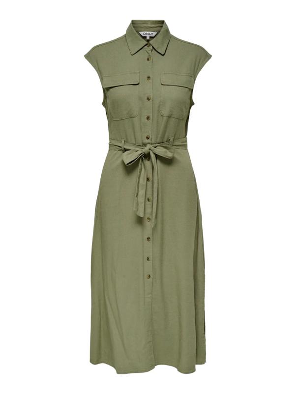 ONLLIMA S/L LINEN BL LONG BEL