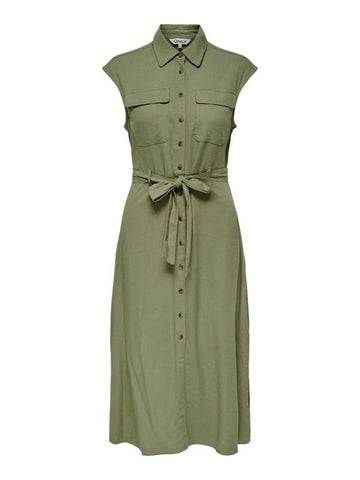ONLLIMA S/L LINEN BL LONG BEL