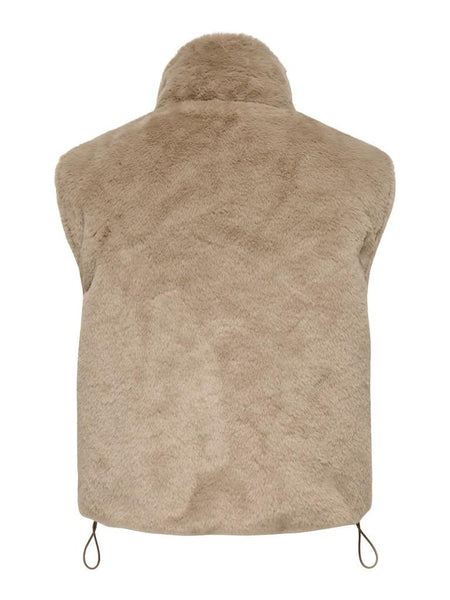 ONLDANA FAUX FUR REV.WAISTCOA