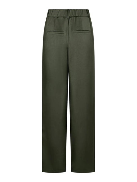 Emmett sateen pants green