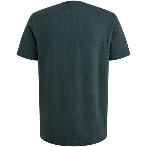 Short sleeve r-neck flat waff