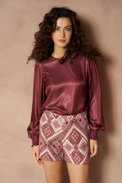 Top Isli - Smock Sleeve