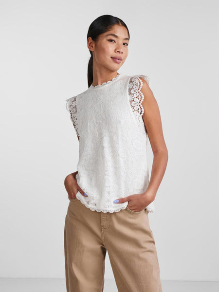 PCOLLINE SL LACE TOP NOOS BC