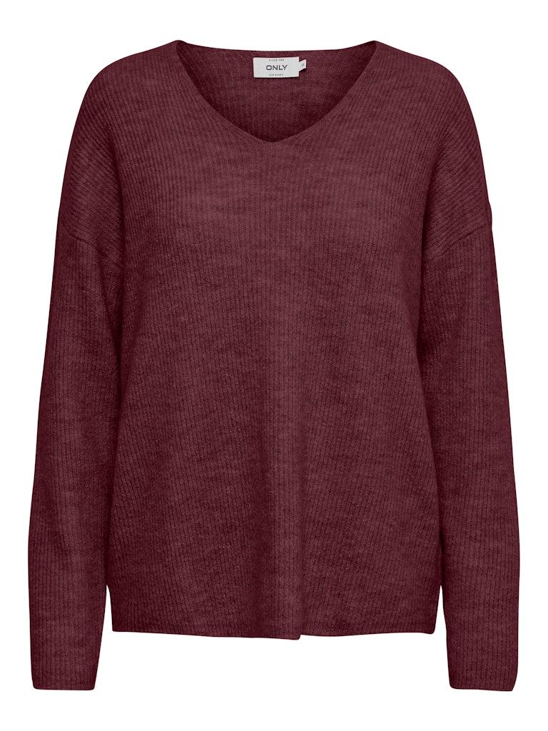 ONLCAMILLA V-NECK L/S PULLOVE