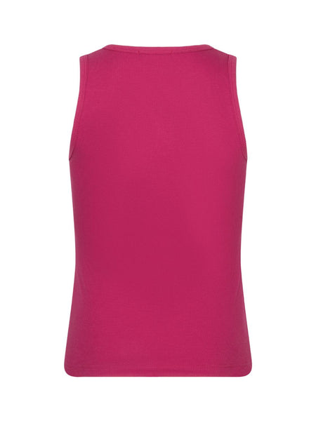 Top très jolie berry pink
