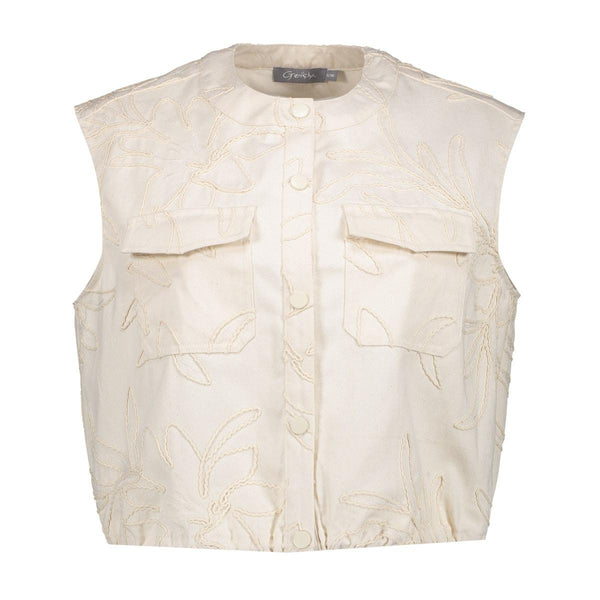 Gilet embroidery