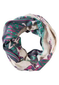 O_Cozy Paisley Print Loop