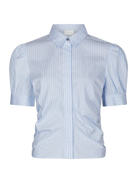 Frannie stripe shirt blue