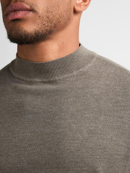 Men Knitwear Collar Basic